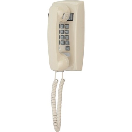 Cortelco Cortelco 255444VBA20F Standard Phone - Ash - 1 x Phone Line - Hearing Aid Compatible 2554-20F-AS