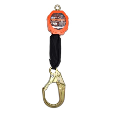 Malta Dynamics Pygmy Hog Self-Retracting Lifeline, 11 ft. Length, 1 Leg(s), 310 lb Weight Capacity C7203-G2