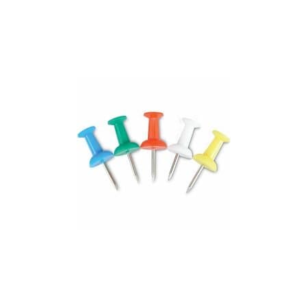 Universal Colored Push Pins, Assorted, 400PK 31314