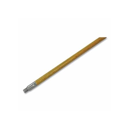 Rubbermaid Commercial Lacquered Wood Broom Handle, 60 in L, 15/16 in dia, 12PK 640-FG636400LAC