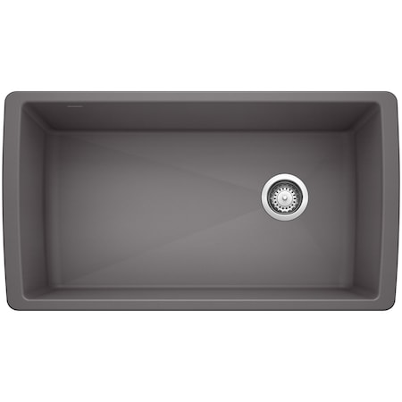 Blanco Diamond Super Single Bowl, Cinder 441764