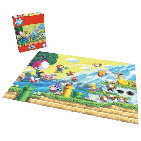 Usaopoly Super Mario Chaos & Fun Puzzle, 1000-Piece Puzzle PZ005-825