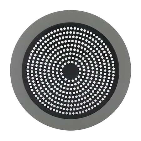 Danco Shower Drain Strainer, Stainless Steel, Matte Black 11085