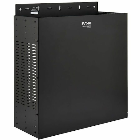 Eaton Tripp Lite Series SmartRack 4U Low-Profile Vertical-Mount Vented Wall-Mount Mini Rack SRWO4UBRKT