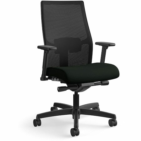 Hon Mid-Back Task Chair, Mid Back, Black, Armrest I2MM2AMC10BT