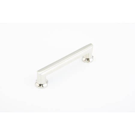 Schaub 4in Center to Center Empire Cabinet Pull Polished Nickel Finish 877-PN