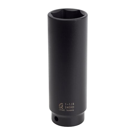 Sunex 1/2 in Drive 1-1/4 in Extra Deep Impact Socket 240XD