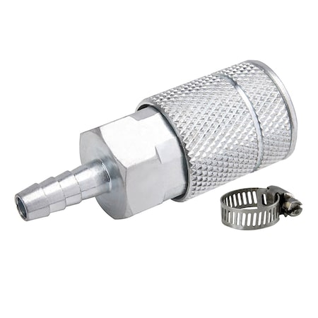 Freeman Z1414ABC 1/4" x 1/4" Automotive Barbed Coupler Z1414ABC