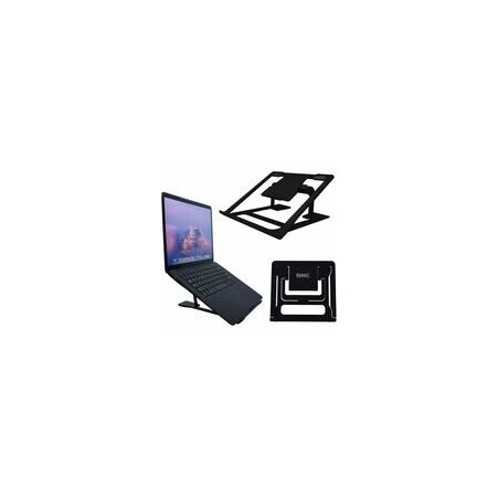 Dac MP-224 Portable Laptop Stand With 6 Height Levels, Black - Upto 15.6in Screen Size Notebook, 21688