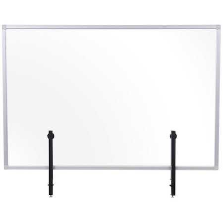 Mastervision Protector Glass Aluminum Desktop 35.4 X 23.6 GL07019101