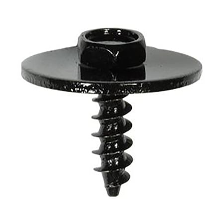 Auveco BMW Hex Head Sems Tapping Screw with Sems Washer, 25PK 25397