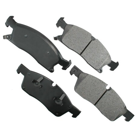 Akebono 11-12 Dodge Jeep Durango-Gr Chkee:Front Street Perf Pad, Asp1455 ASP1455