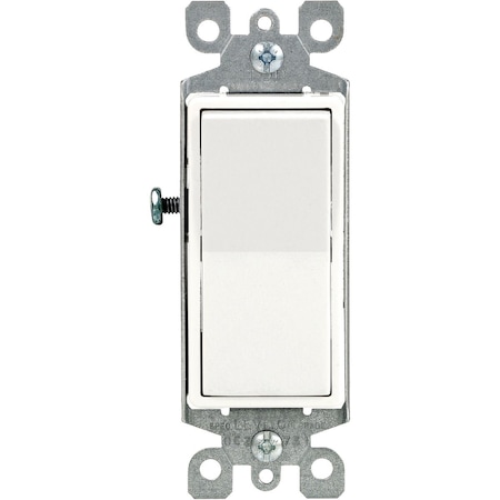 Leviton Residential 15A White Grounded 4-Way Switch 042-05604-02W