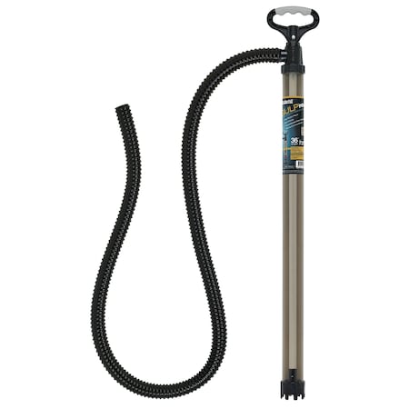 Underhill BIG GULP PRO Water Removal Suction Pump. Heavy Duty. 36'' Pump. 72'' Discharge Tubing w/ Mudguard A-G3672-CK