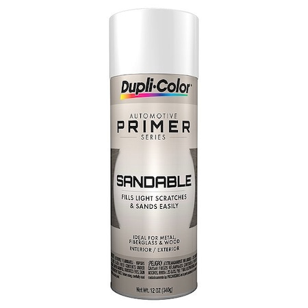Dupli-Color Automotive Primer, White, 12 oz EDAP16897