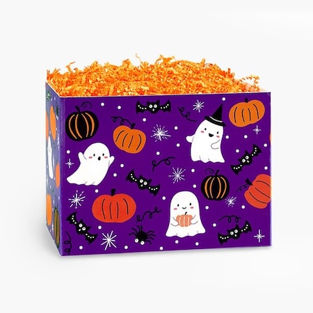 Nashville Wraps Boo Bash Basket Boxes, Large 10.25x6x7.5, 6PK BBHL