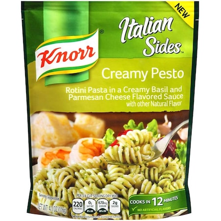 Knorr Professional Knorr Italian Sides Creamy Pesto Pasta Meal, 4.1 Ounce, 8PK 84154