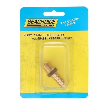 Seachoice Brass Male Fuel Connector 50-20821