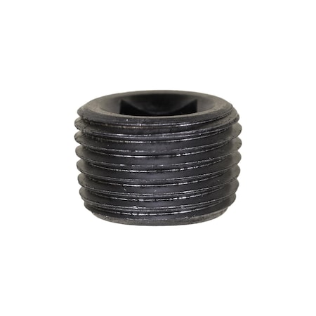 Auveco 1/2in Square Countersunk Pipe Plug, 25PK 24210