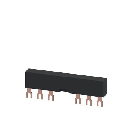 Siemens 3-phase busbars modular spacing 65 mm for 2 switches and accessories fork 3RV1915-4AB