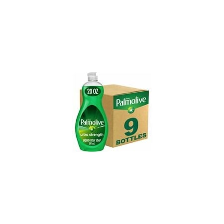 Palmolive Original Ultra Liquid Dish Soap - 20 fl oz (0.6 quart) - Biodegradable, Phosphate-free, 9PK US04268A