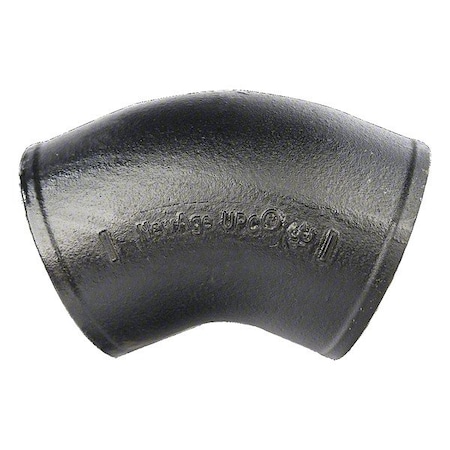 Zoro Select 45 Degrees Bend 45 Degrees Bend, Iron, Class 20 220619