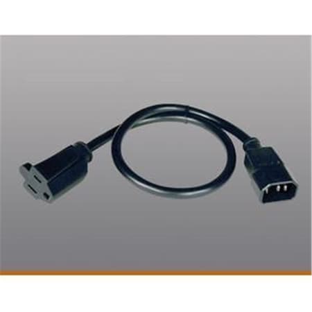 Doomsday Power Converter Cable Black 2ft DO323390