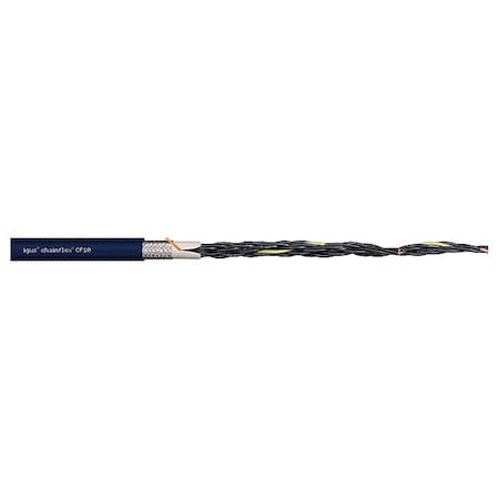 Chainflex Control Cable, 5 C, Blue, TPR, 300 V, Order by the Foot CF10-03-05