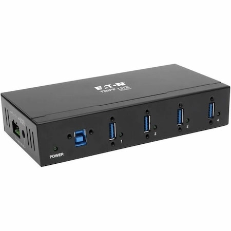 Tripp Lite 4-PORT INDUSTRIAL USB 3.0 SUPERSPEED HUB 15KV ESD IMMUNITY METAL U360-004-IND