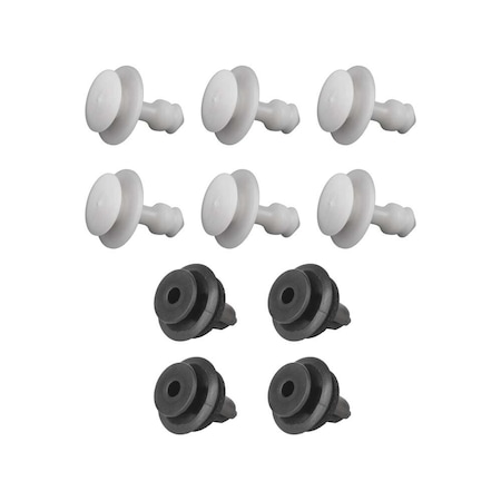 Precision Replacement Parts Molding Clip Kit - set of 10 PCK-4137-16