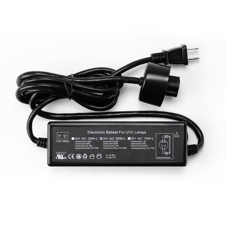 Ispring UV Light Whole House Water Filter Transformer/Ballast, 55W 110V, for UVF55 UVT55