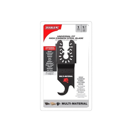 Freud Oscillating Blade 1-1/4in W High Carbon Steel Multi-Material DOU125KNFE