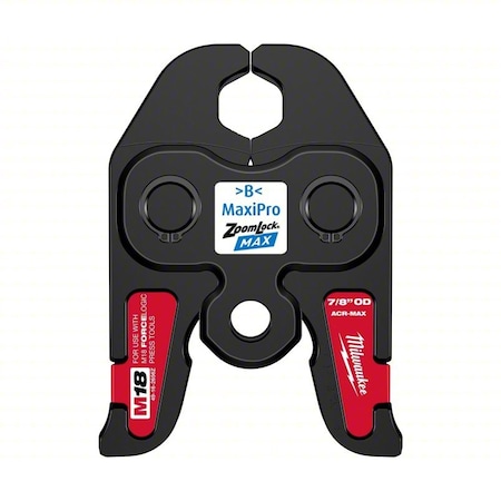 Milwaukee Tool 7/8" ZoomLock MAX Press Jaw for M18 FORCE LOGIC Press Tools 49-16-2656Z
