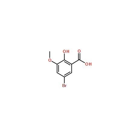 Ak Scientific 5-Bromo-2-hydroxy-3-methoxybenzoic acid (5g), CAS 35090-76-7 4306AB-5g