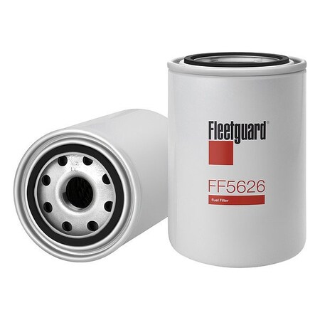 Fleetguard Fuel Filter, Spin-On, Plastic FF5626