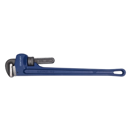 Century Drill & Tool 24 in L 3 in Cap. Aluminum Pipe Wrench 72608