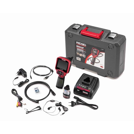 Ridgid Inspection Camera, 3.5" Monitor Size 55898