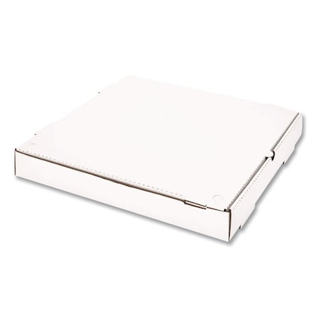 Karat Corrugated Pizza Boxes, 16 x 16 x 1.97, White/Brown, 50PK FP-PBF16W