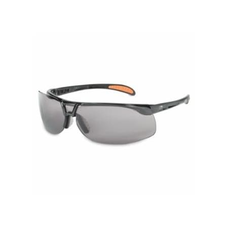 Uvex Eyewear, Gray Lens, Polycarbonate, HydroShield Anti-Fog Coating, Black Polycarbonate Frame 763-S4201HS