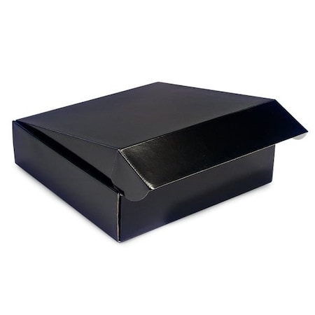 Nashville Wraps Black Gourmet Shipping Box, 12x12x3, 6PK 54BK