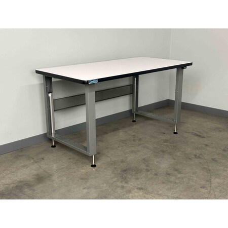 Stackbin Electric Workbenches, 72"W, Adj. H, 1000lb P7236-T-4000-E-BK