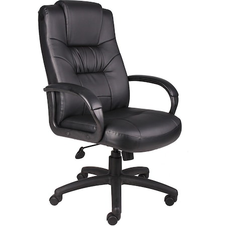 Boss Executive High Back LeatherPlus Chair B7501