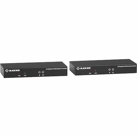 Black Box BLACK BOX KVM EXTENDER KIT OVER FIBER BUNDLE SINGLE-MONITOR, DISPLAYPORT 4K30, USB 2.0, 2SF KVXLCDPF-100-SFPBUN3