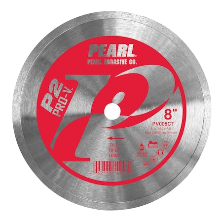 Pearl P2 Pro-V Tile Blade 8 in., 5/8 in. PV008CT