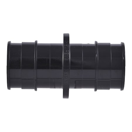 Sharkbite Expansion Coupling, 1 in, Barb, Polymer, Black, 80, 100, 160 psi Pressure UA020A5