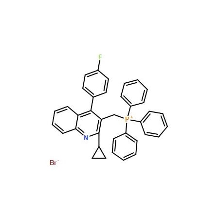 Ak Scientific [2-Cyclopropyl-4-(4-fluorophenyl)-quinolin-3-ylmethyl]-triphenyl-phosphonium bromide (1g), CAS 1540 X6292-1g