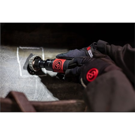 Chicago Pneumatic Low Speed Composite Air Tire Buffer With Quick Change 7/16 In. Hex Shank Chuck, 0.47 Hp 873C