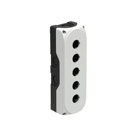 Lovato Grey Control Station For 5 Button/Actuators LPZP5A8