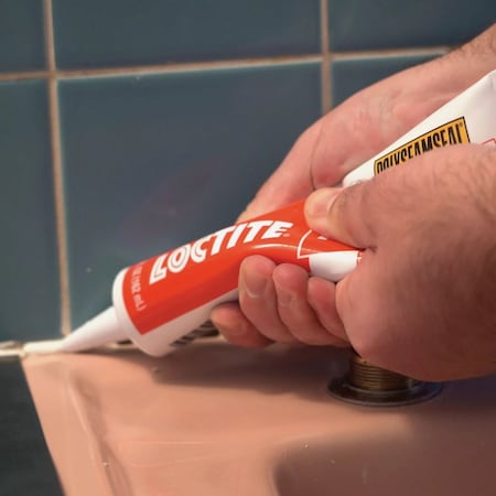 Loctite Polyseamseal 5.5 Oz. White Kitchen & Bath Caulk 2241860