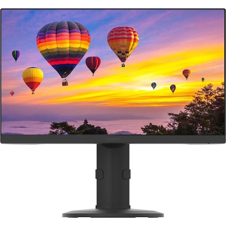 Planar PZN2410 24in monitor, black FHD IPS LED LCD, narrow bezel, VGA, HDMI, DP, speakers, USB Hub,  998-1443-00